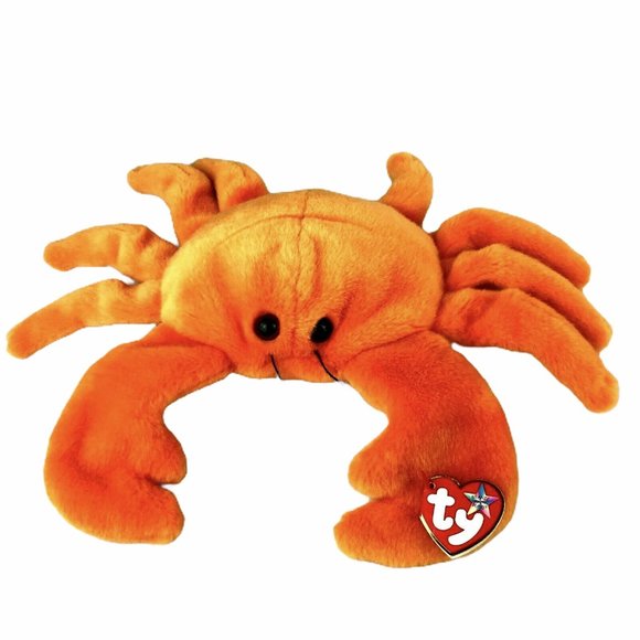TY Beanie Baby Orange Crab with Tag "Digger."  12 - Picture 6 of 12